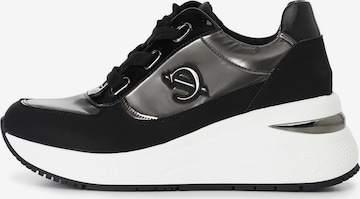 Sneaker bassa di CAFè NOIR in nero: frontale