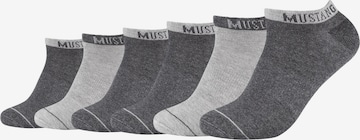 MUSTANG Socks in Grey: front