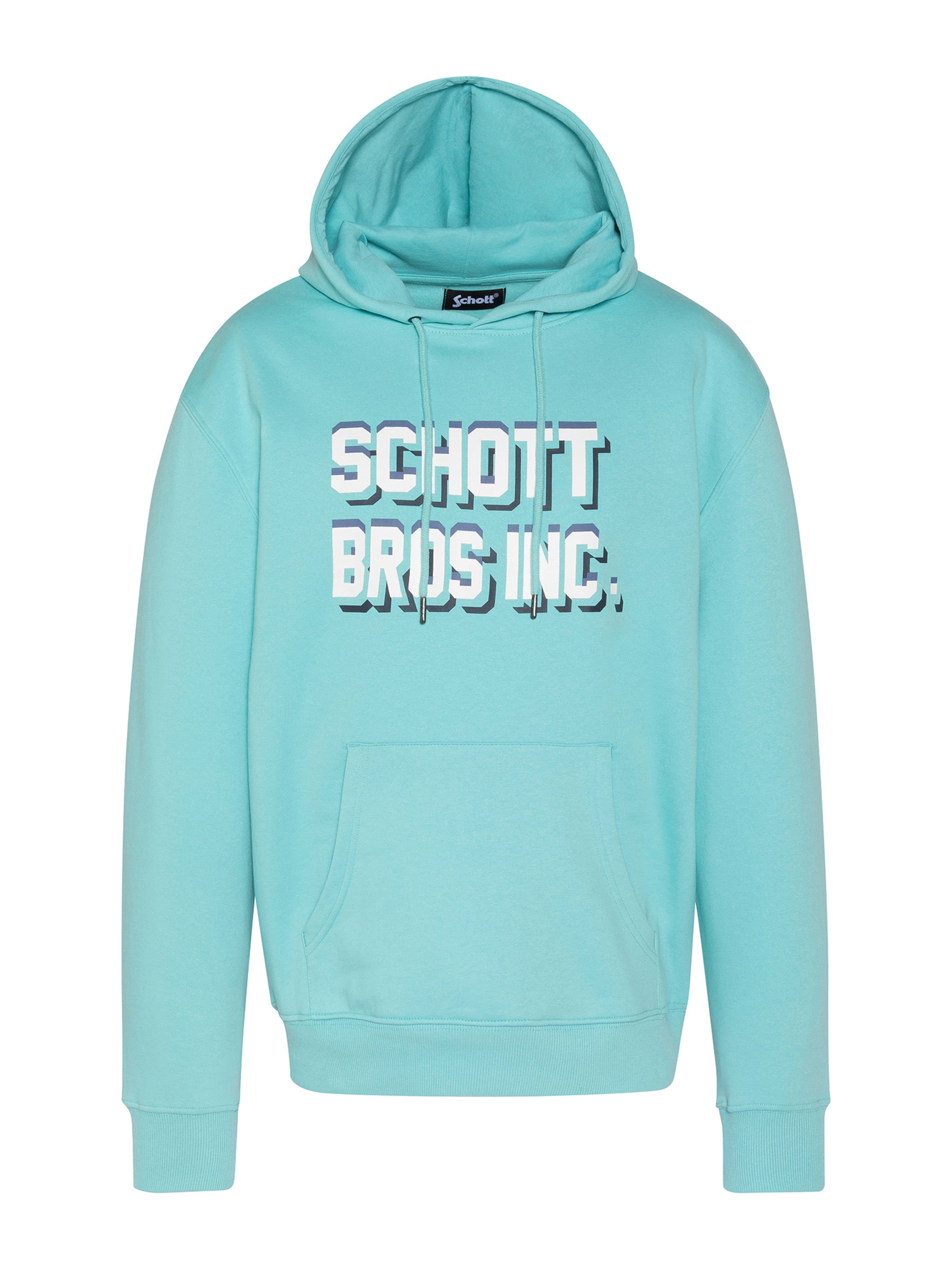 Schott NYC Sweatshirt‌‌ in Blau: Vorderseite