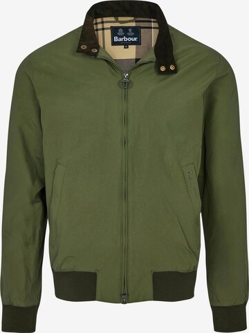 Barbour Tussenjas 'Royston' in Groen: voorkant