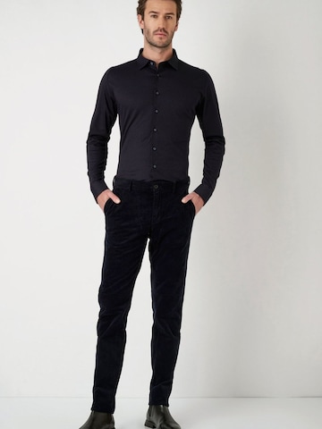 DESOTO Slim fit Overhemd in Blauw
