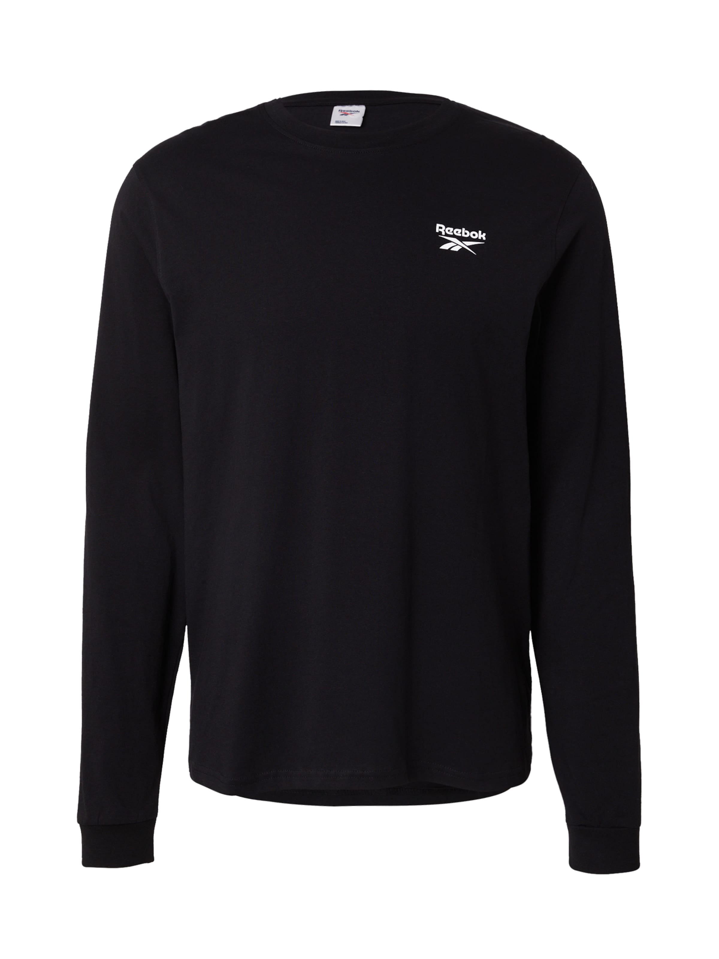 Reebok Funkční tričko – černá: přední strana