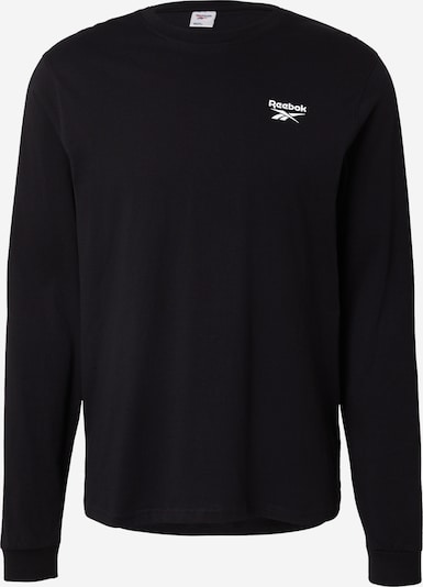 Reebok Tehnička sportska majica u crna / bijela, Pregled proizvoda