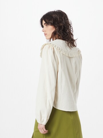 Monki Blouse in White