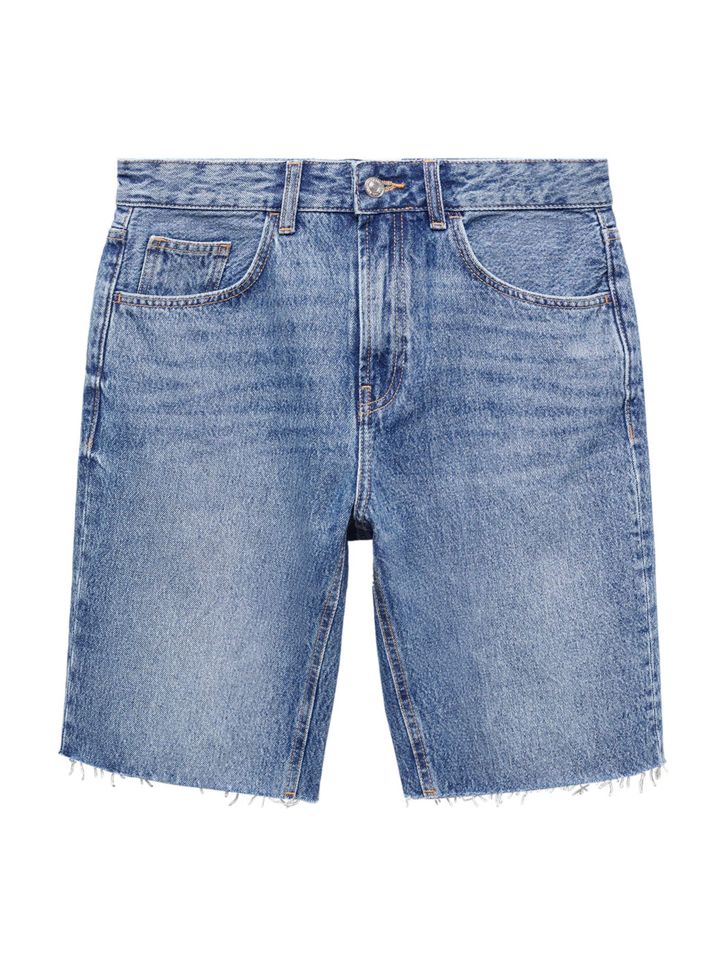 MANGO Regular Jeans 'Miami' in Blue: front