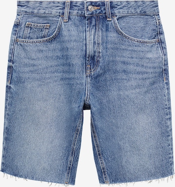 MANGO Regular Jeans 'MIAMI' in Blauw: voorkant