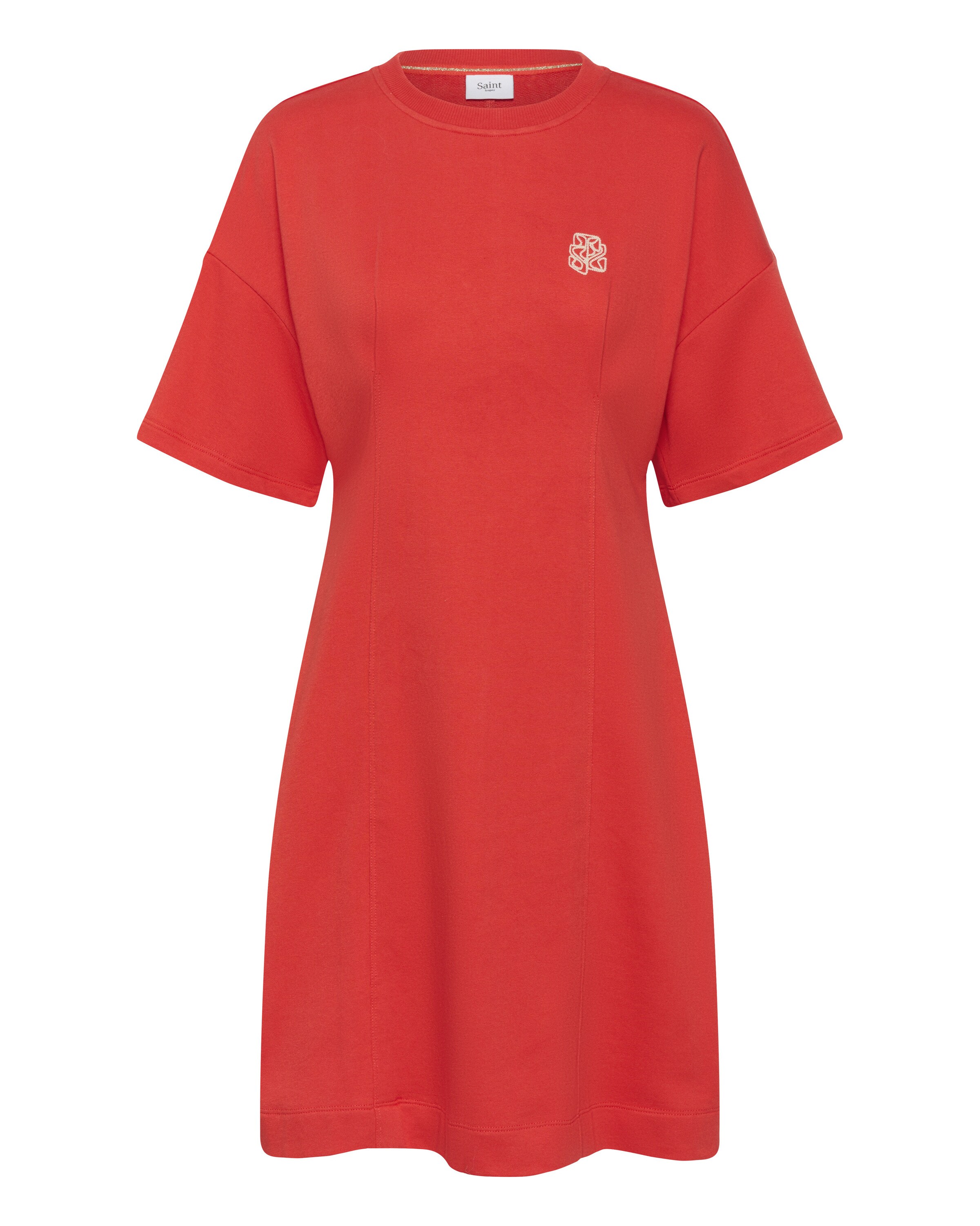 SAINT TROPEZ Kleid 'Paulette' in feuerrot, Produktansicht