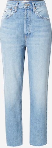 RE/DONE Regular Jeans in Blauw: voorkant