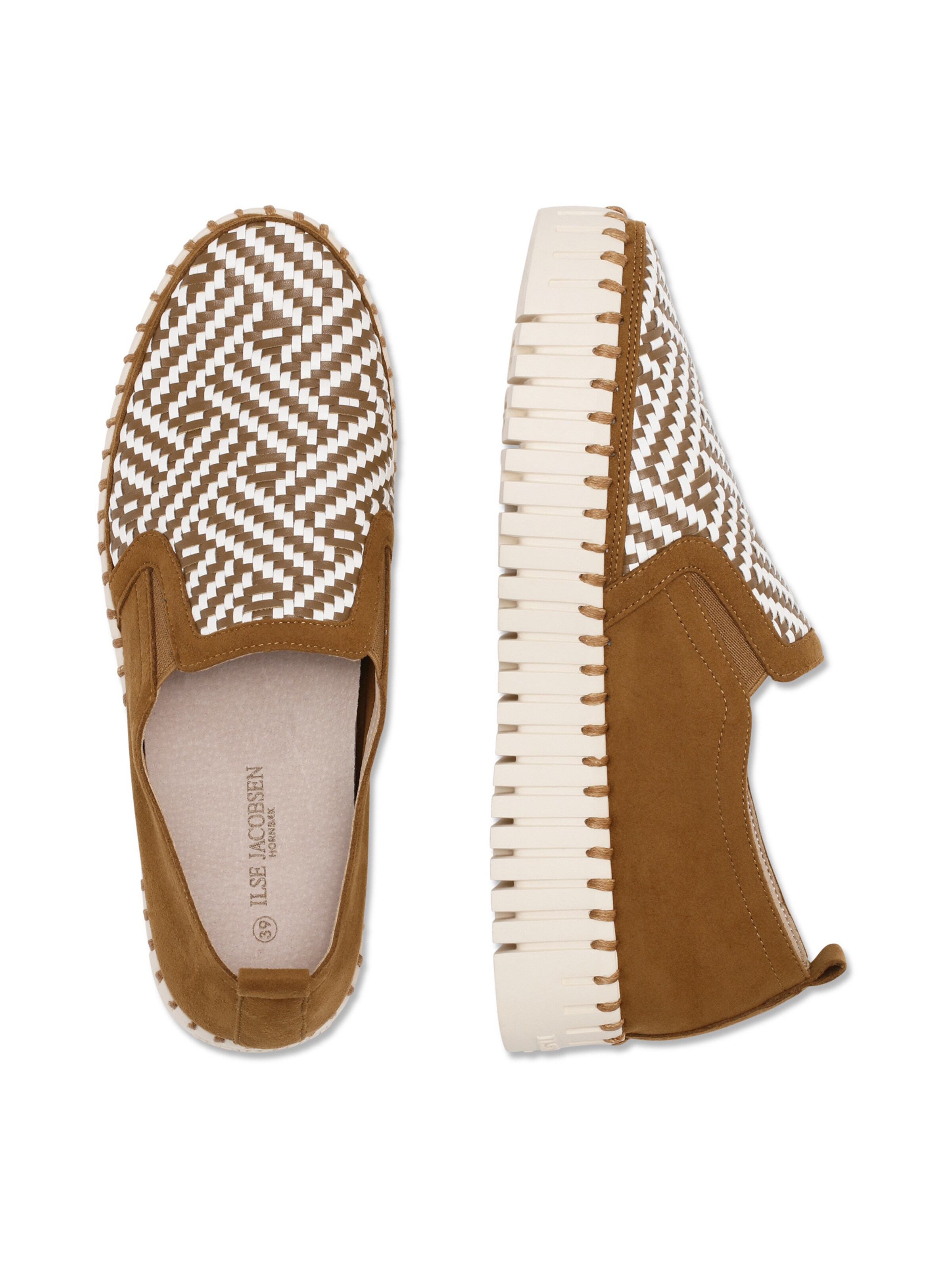 ILSE JACOBSEN Slipper 'TULIP3876' in Braun