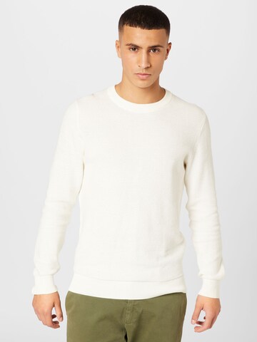 s.Oliver Pullover i hvid: forside