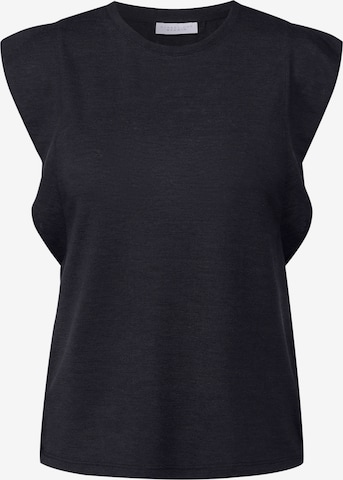 Street One Studio Top in Black: front