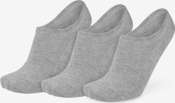 Circle Five Ankle Socks in Grey