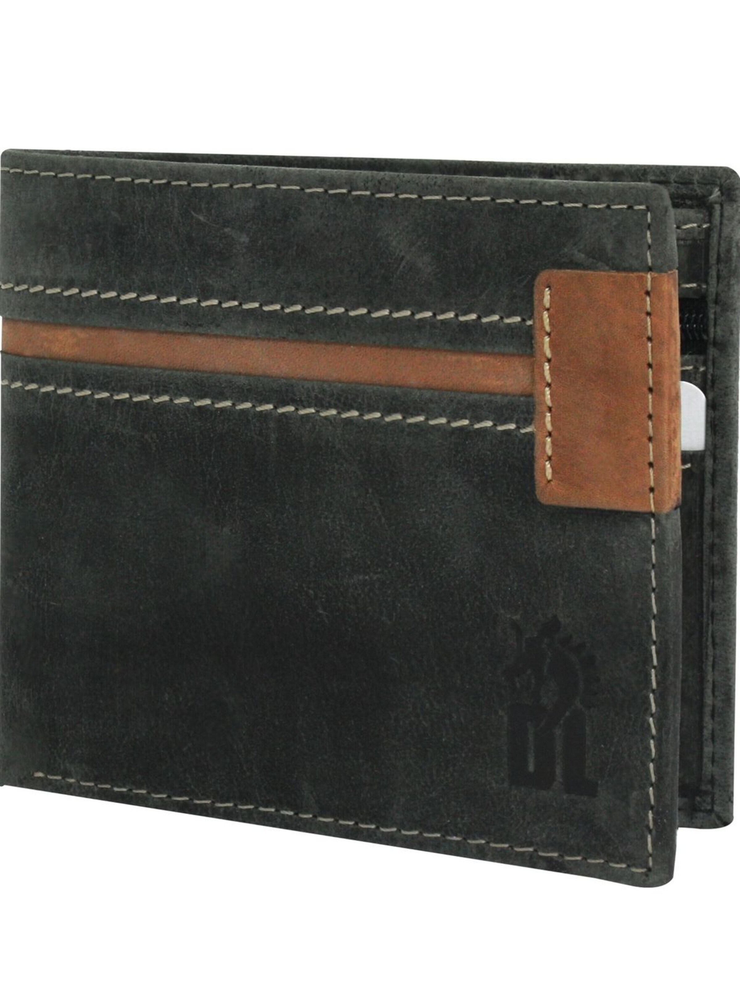 DrachenLeder - Cartera en gris