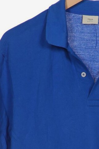 MANGO MAN Shirt in XL in Blue