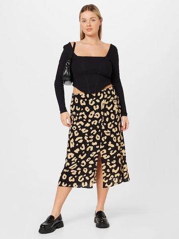 Trendyol Curve Skirt in Black