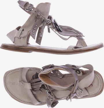 A.S.98 Sandals & High-Heeled Sandals in 38 in Beige: front