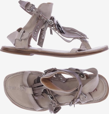 A.S.98 Sandalen 38 in Beige: predná strana