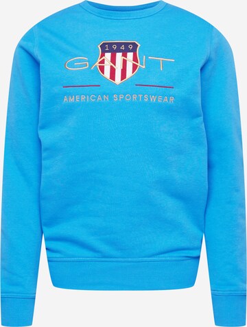 GANT Sweatshirt 'ARCHIVE SHIELD' in Blauw: voorkant