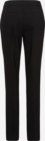 MARC AUREL Regular Pleated Pants in Black