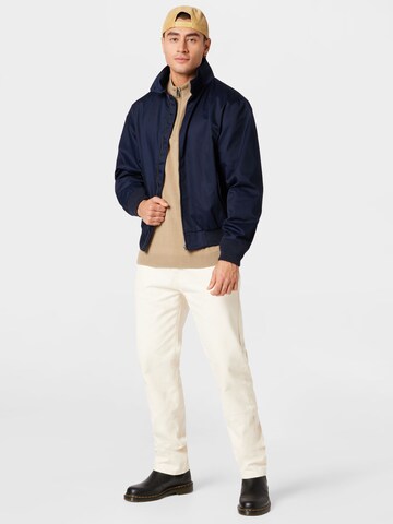 Brandit Between-Season Jacket 'Lord Canterbury' in Blue