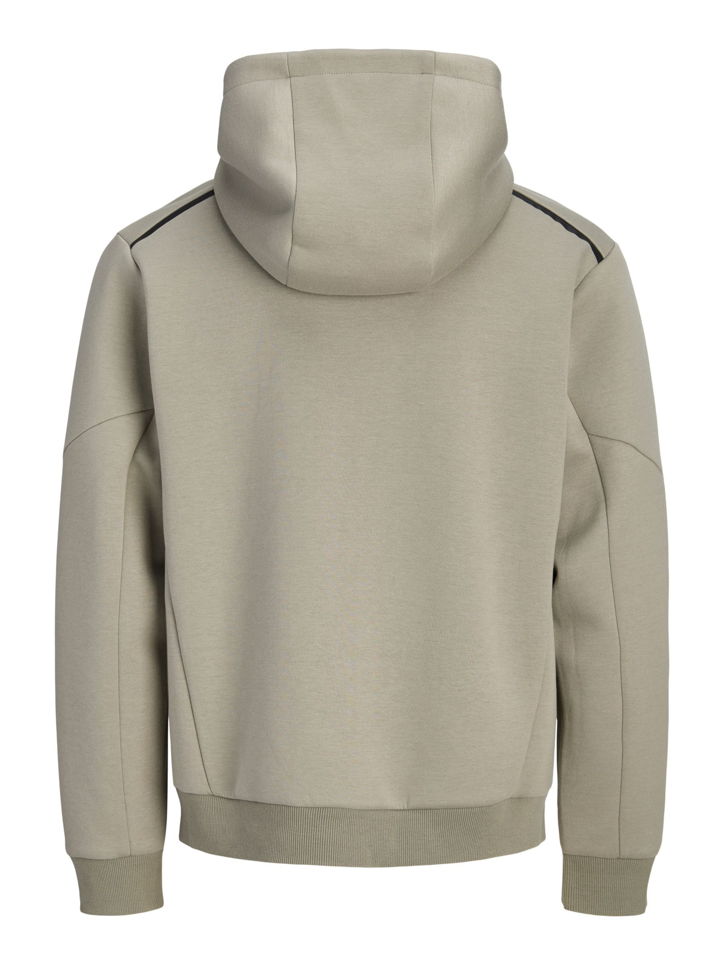 JACK & JONES - Sudadera con cremallera 'JCOFusion' en gris