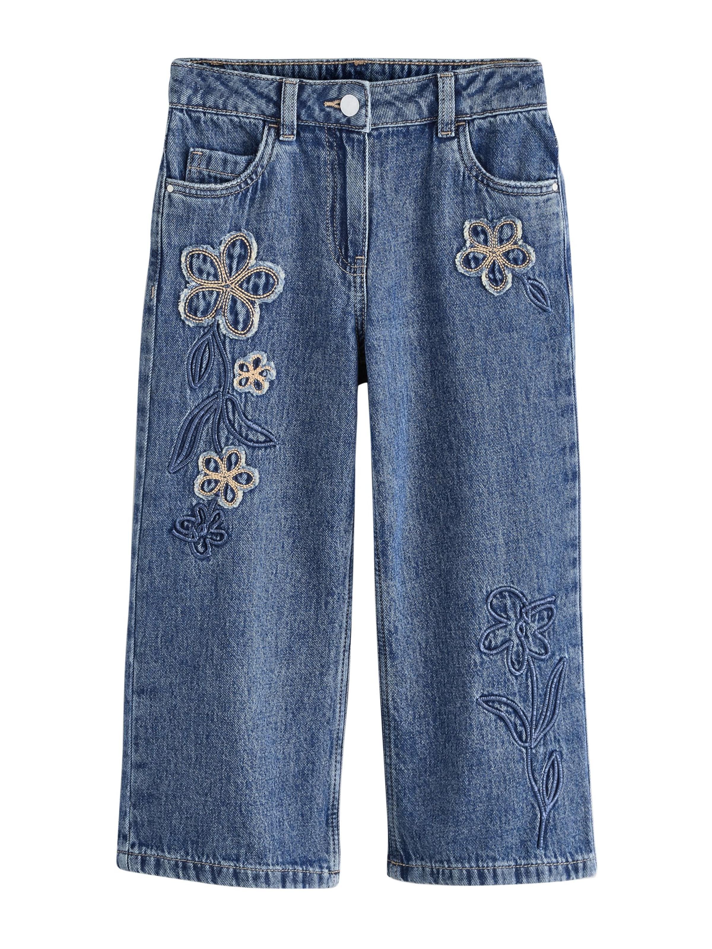 Next Loosefit Jeans i blå: forside