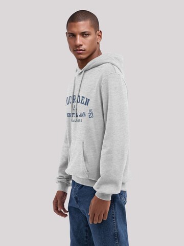 Sweat-shirt 'Knut & Jan Hamburg' F4NT4STIC en gris