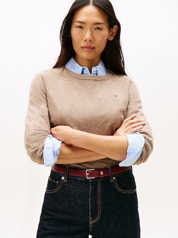 TOMMY HILFIGER Sweater in Brown: front