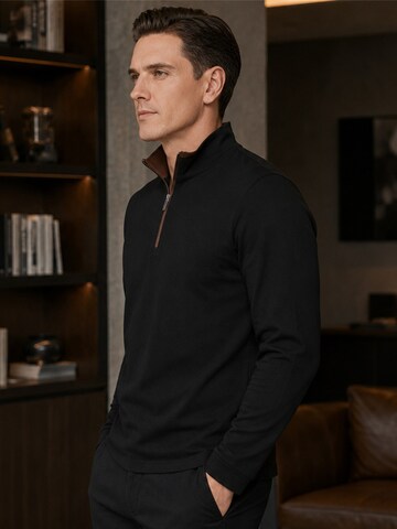 ALLTHEMEN Shirt 'Fluss'‌‌‌‌‌‌‌ in Schwarz