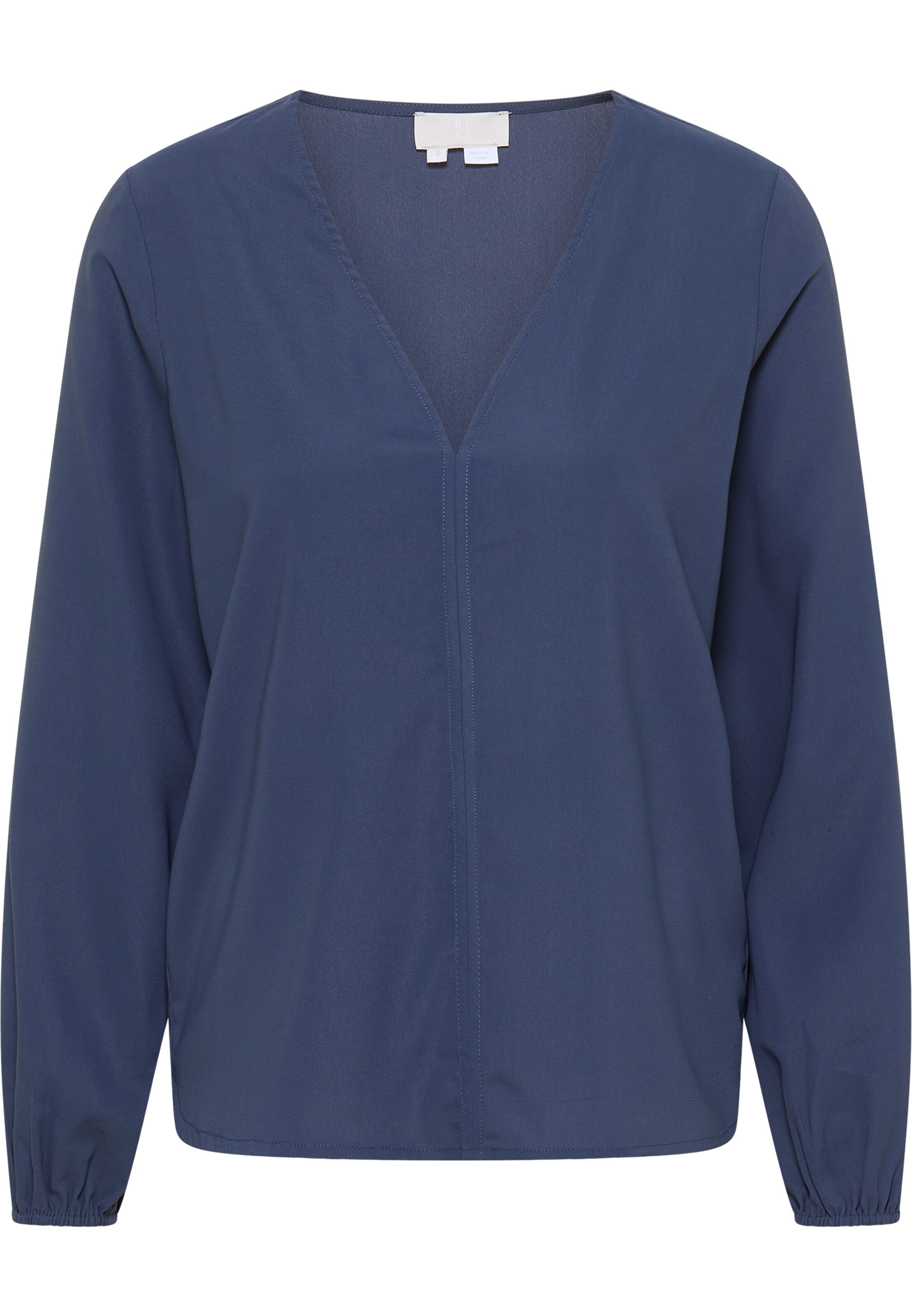 Camicia da donna di RISA in blu: frontale