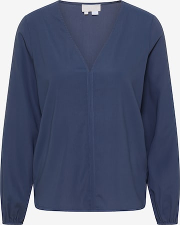 RISA Blouse in Blauw: voorkant