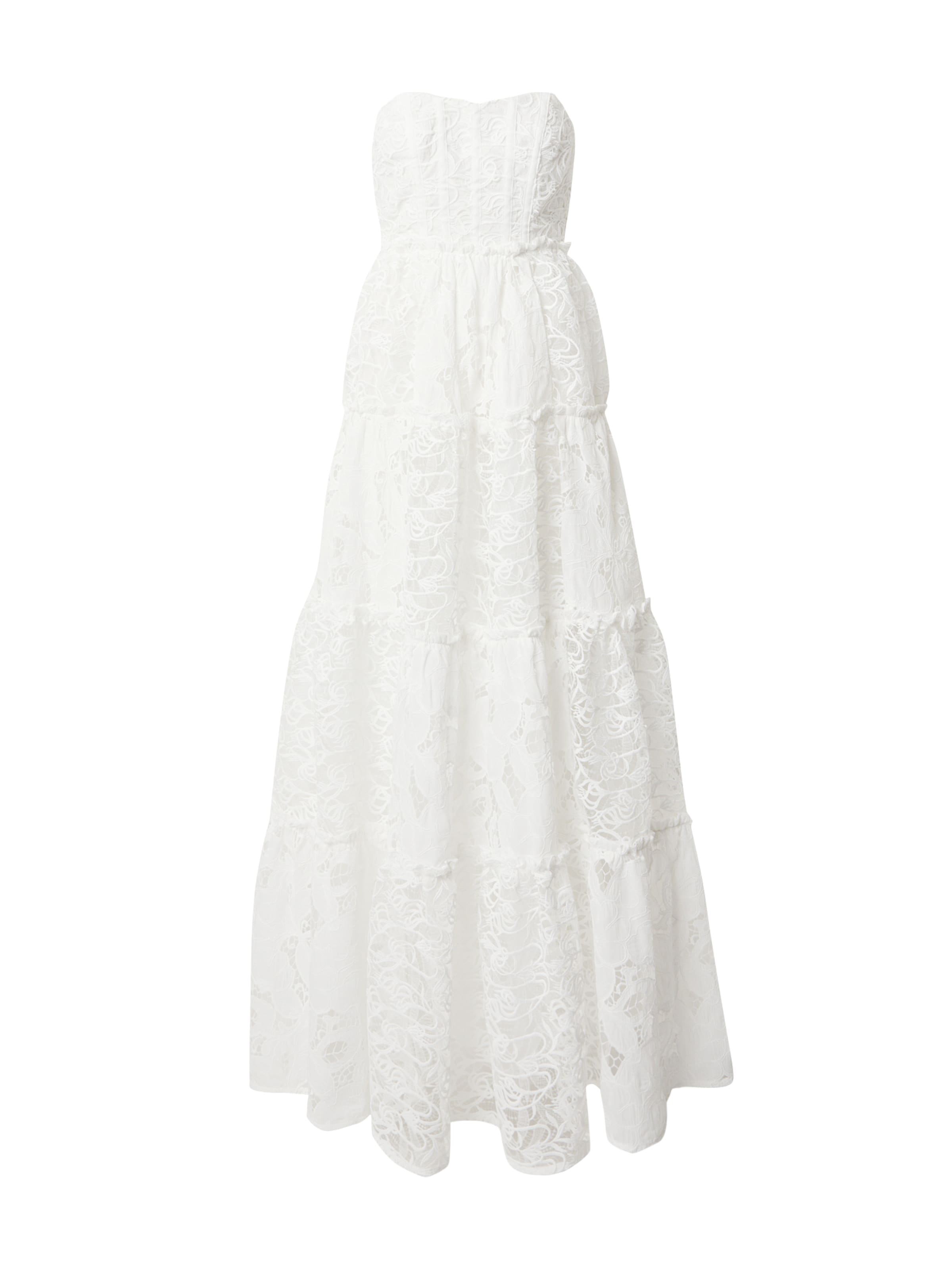 True Decadence Evening dress in White: front