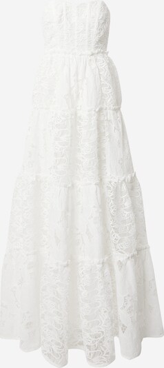 True Decadence Βραδινό φόρεμα σε λευκό, Άποψη προϊόντος