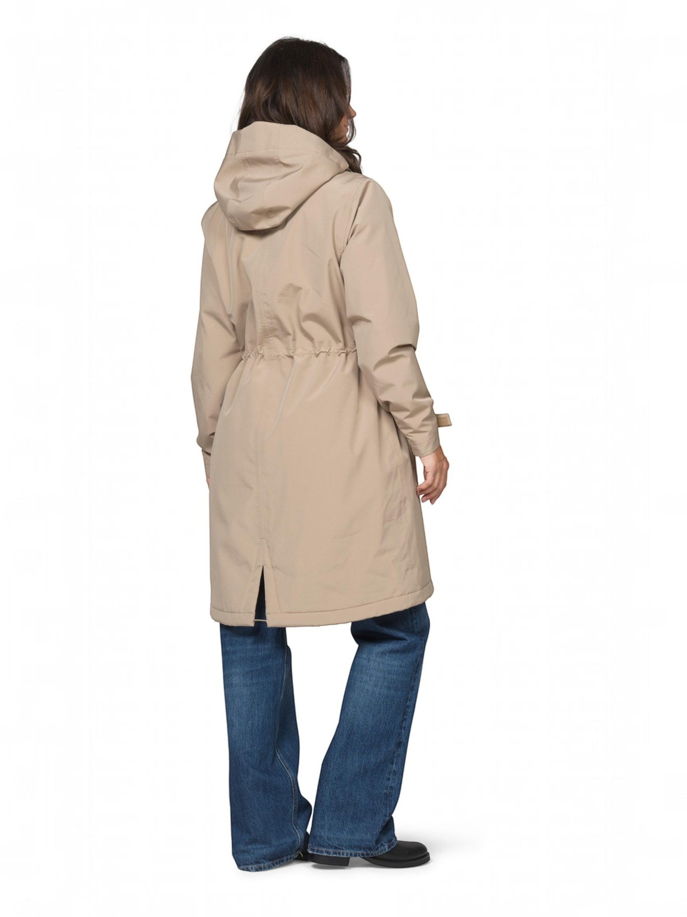 Manteau fonctionnel ILSE JACOBSEN en marron