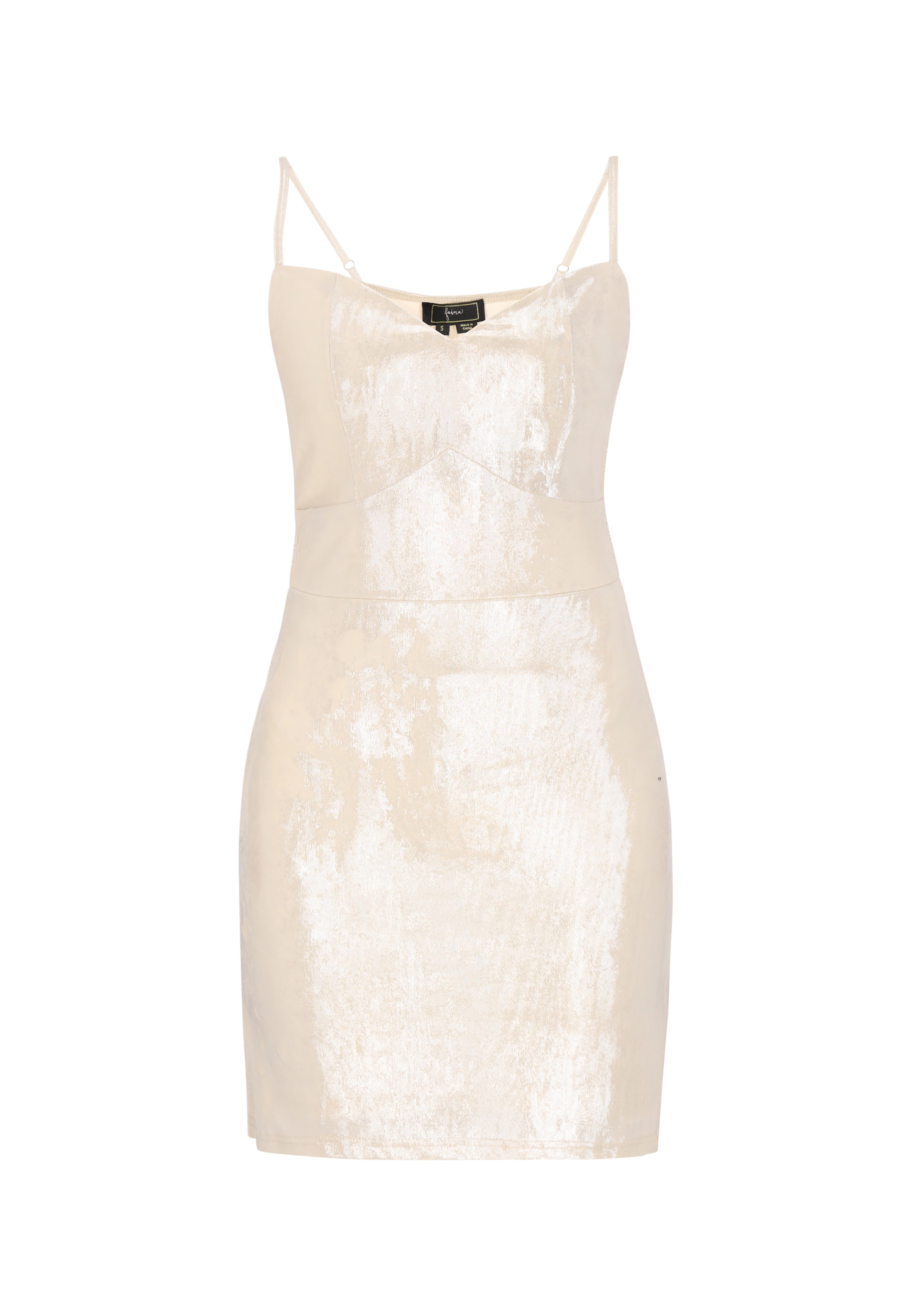 Robe faina en beige : devant