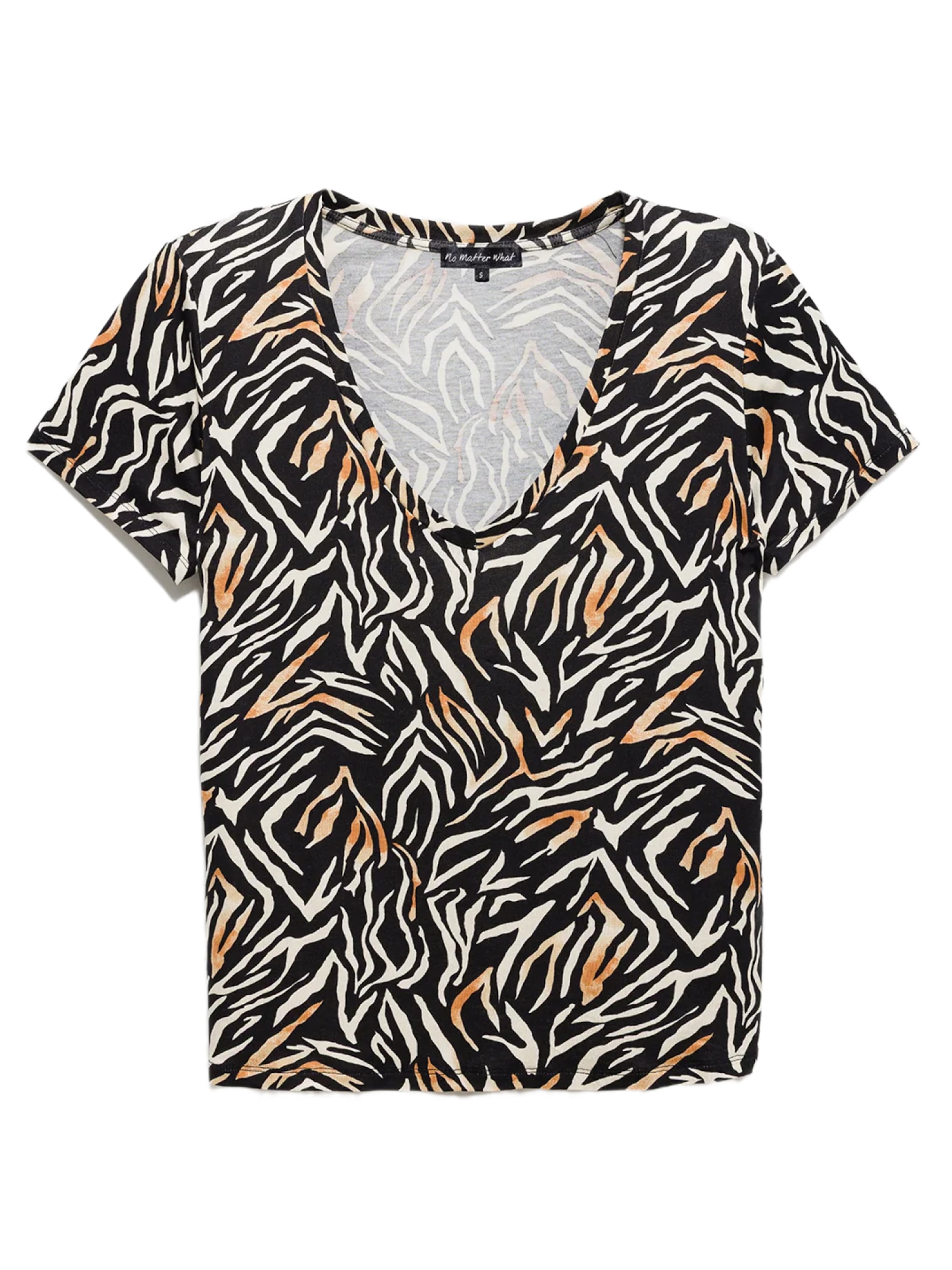 No Matter What T-Shirt in Schwarz: Vorderseite