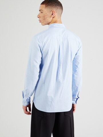Lyle & Scott Regular fit Overhemd in Blauw