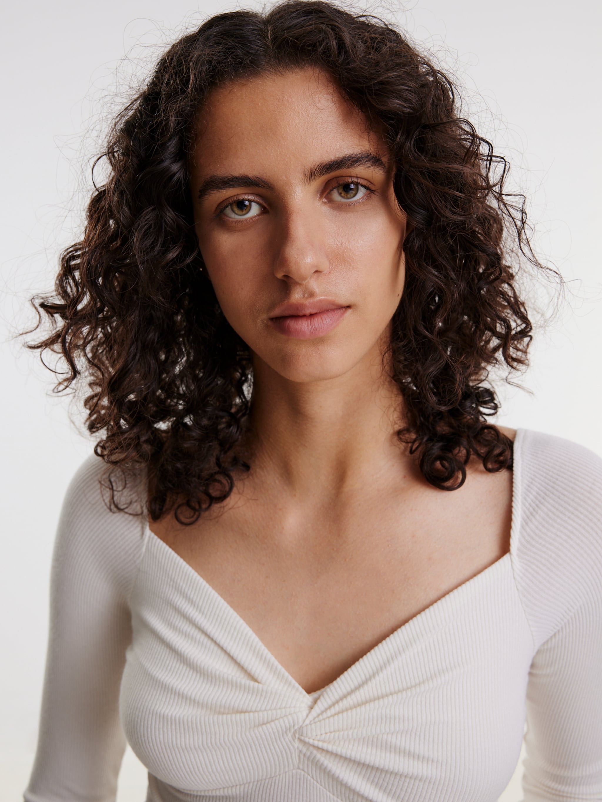 EDITED Productos Camiseta 'Loana' blanco natural