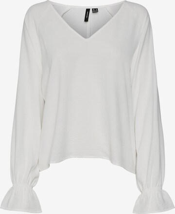 VERO MODA - Blusa 'INGE' en blanco: frente