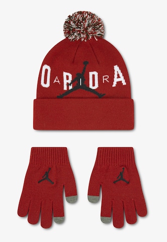 Set 'JAN' Jordan en rouge : devant