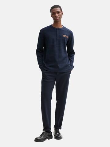 TOM TAILOR Shirt in Blau