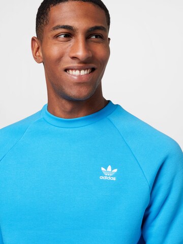 ADIDAS ORIGINALS Sweatshirt 'Adicolor Essentials Trefoil' in Blau