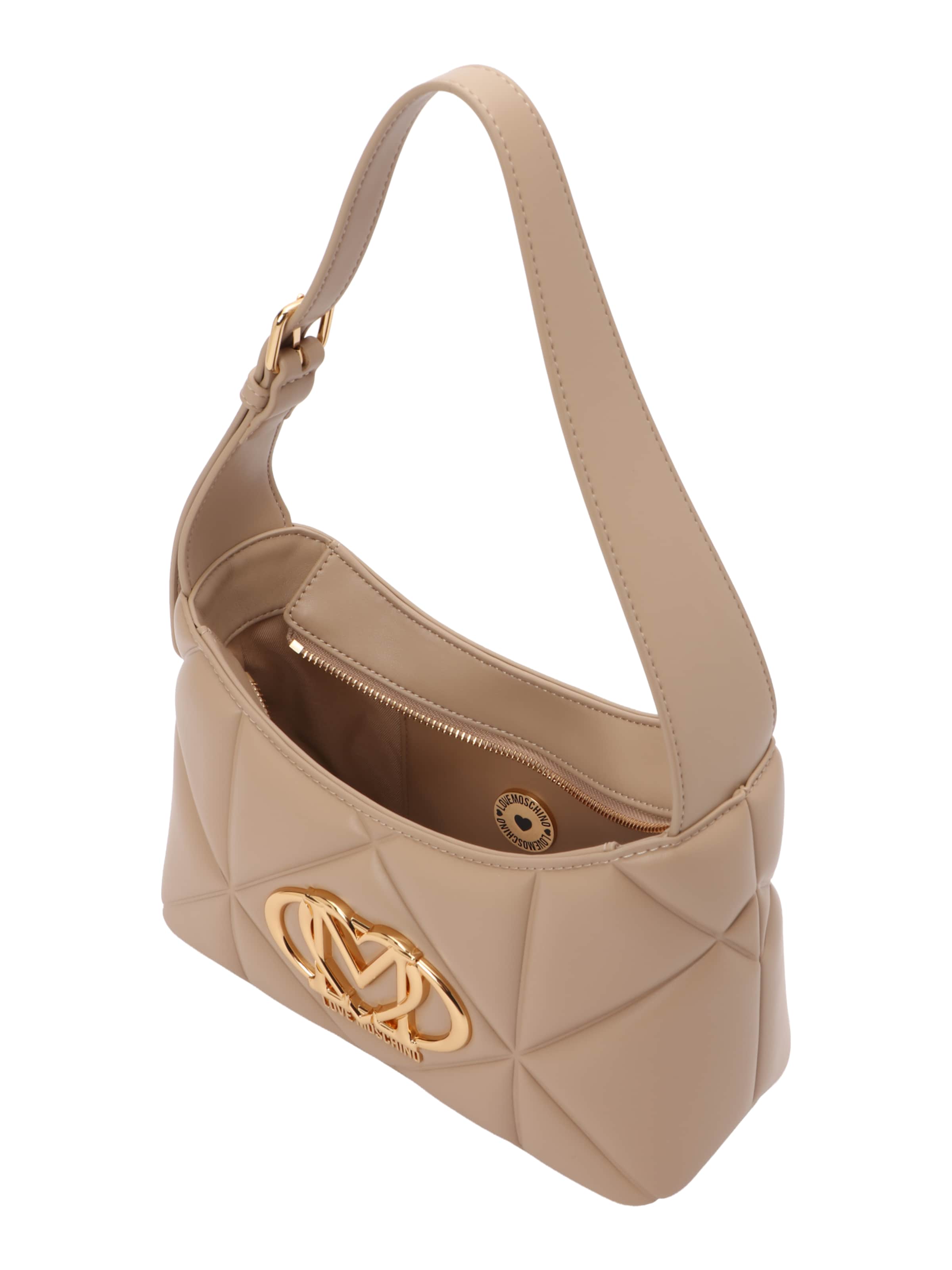 Love Moschino Skuldertaske i beige