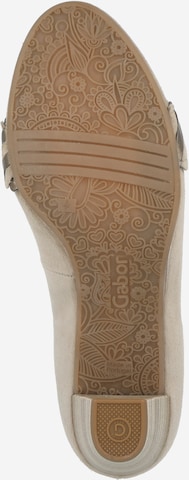 GABOR - Zapatos con plataforma en beige