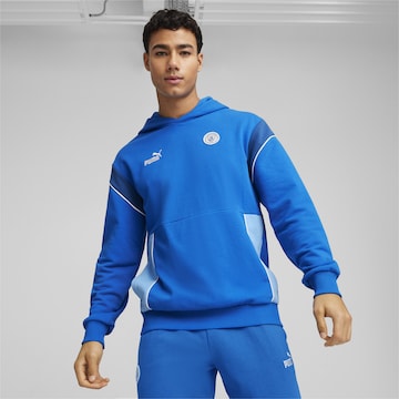 PUMA Athletic Sweatshirt 'Manchester City FtblArchive' in Blue: front