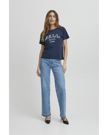 Ball Shirts 'SATINO' i blå