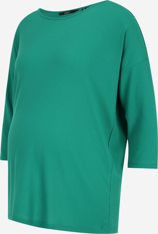 Vero Moda Maternity Shirt 'MIVY' in Groen: voorkant