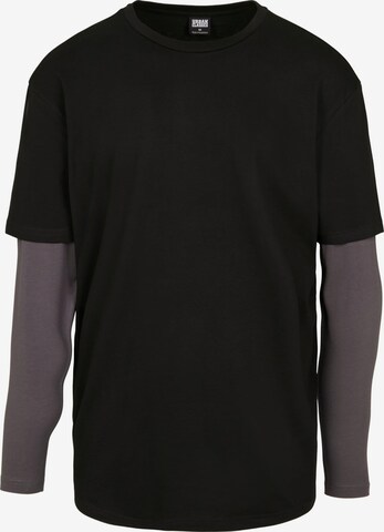 Urban Classics Shirt in Schwarz: Vorderseite