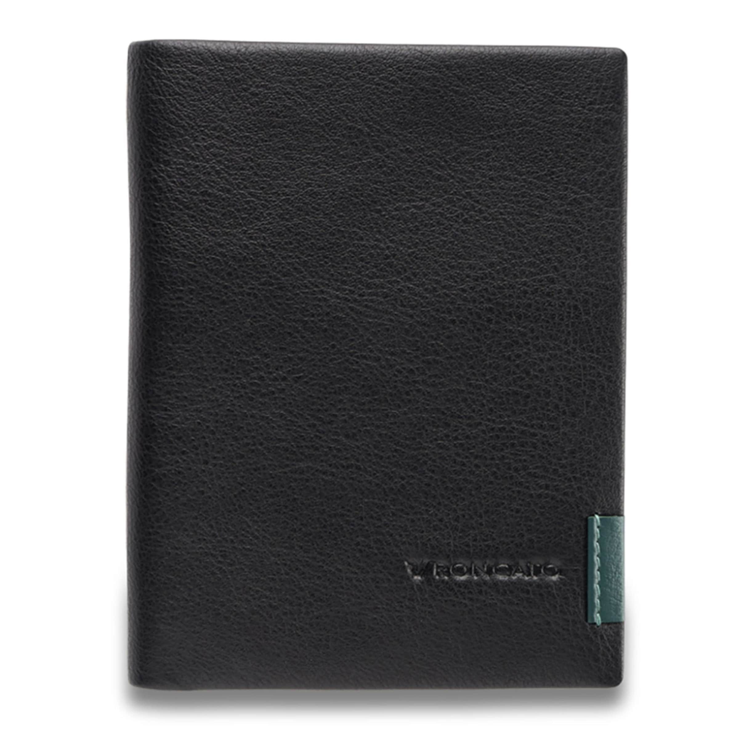Roncato Wallet 'Monaco' in Black: front