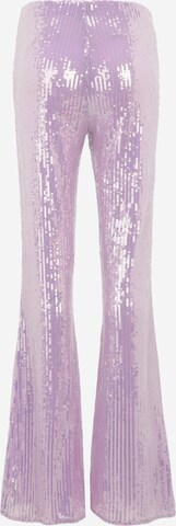 PATRIZIA PEPE Flared Broek in Lila